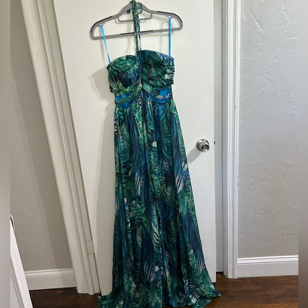 Blithe LA Tropical Maxi Dress